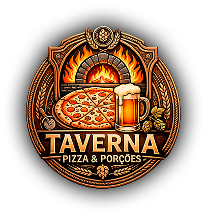 Logo da empresa TAVERNA PIZZARIA E CHOPERIA