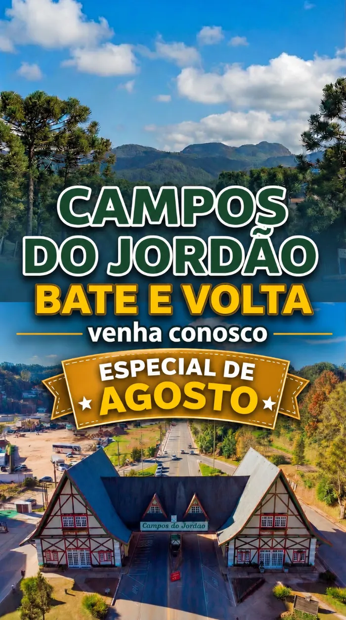 CAMPOS DO JORDAO BATE E VOLTA  
