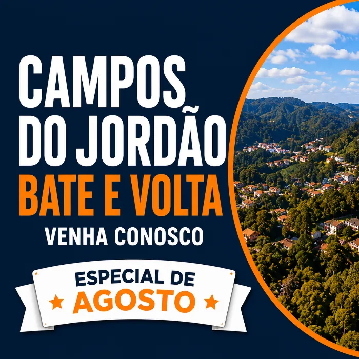 CAMPOS DO JORDAO BATE E VOLTA  