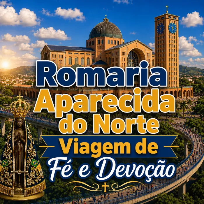ROMARIA APARECIDA DO NORTE - VIAGEM DE FÉ E DEVOÇÃO 